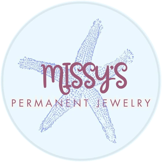 Missy's Permanent Jewelry logo, a starfish